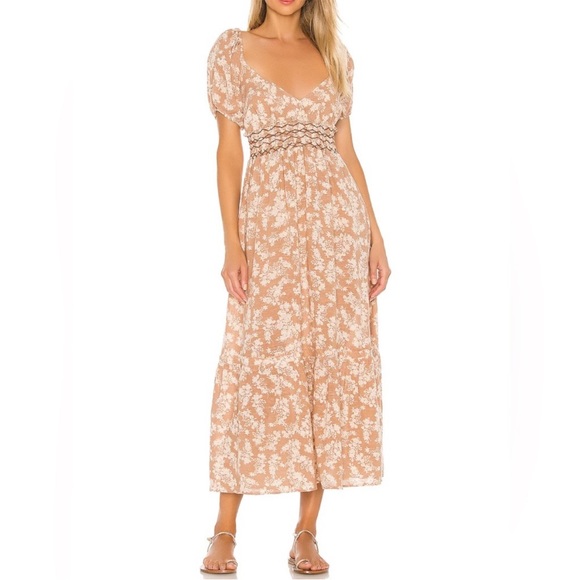 Free People Dresses & Skirts - EUC Free People Ellie Printed Maxi Dress Small